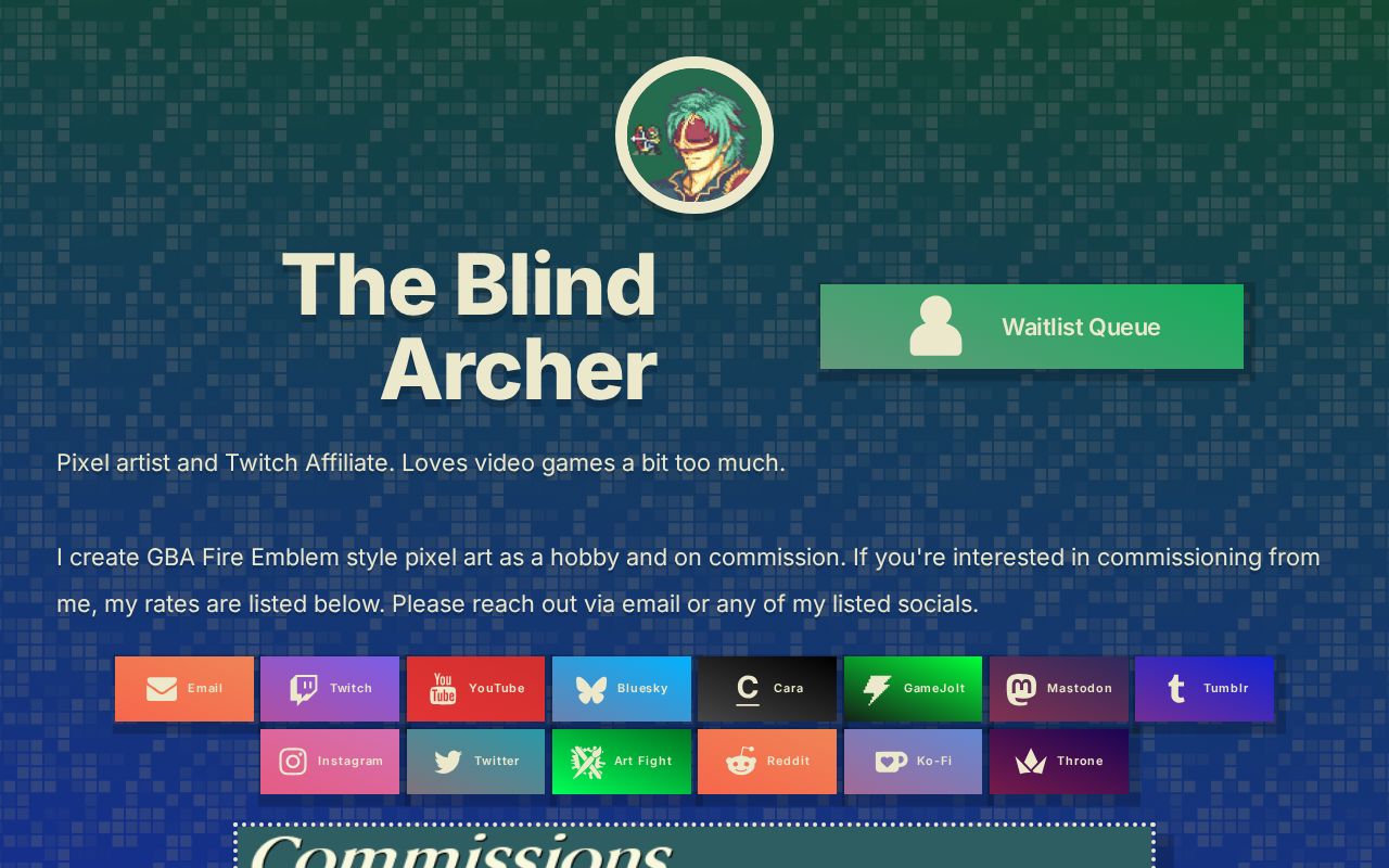 The Blind Archer